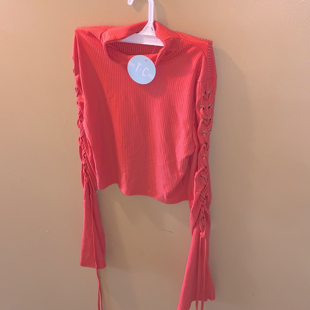 💟tea &cup western wear Top💟